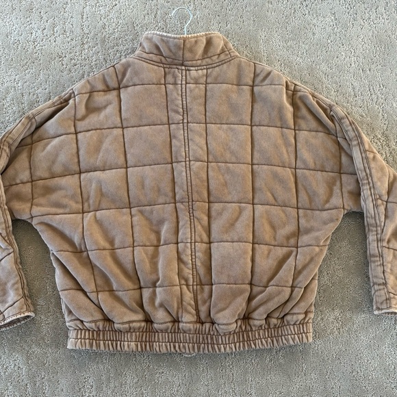 Free People DolmanTan Quilted Jacket - Picture 7 of 9